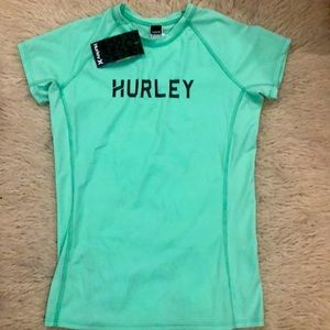 3/$25! NWT Hurley Swim Top/ Rashguard